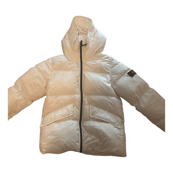 Hvid Stone Island dunjakke