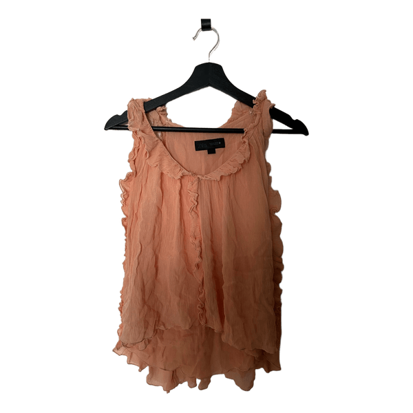 Coral Zara top