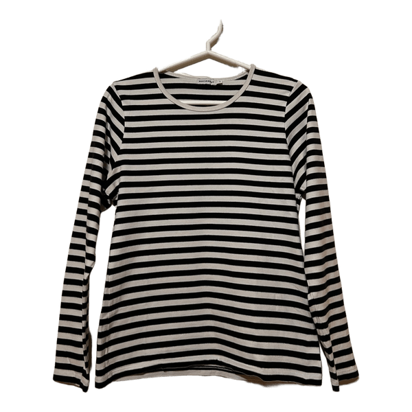 Marimekko mustavalkoinen raitapaita