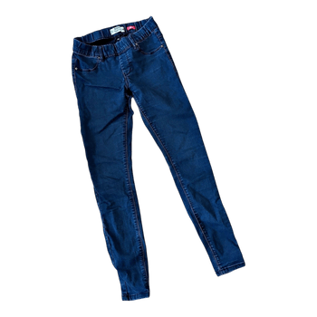 House blue jeggings