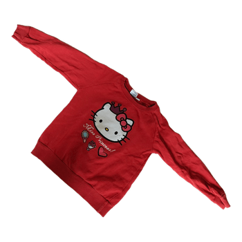 Punainen Hello Kitty -collegepaita