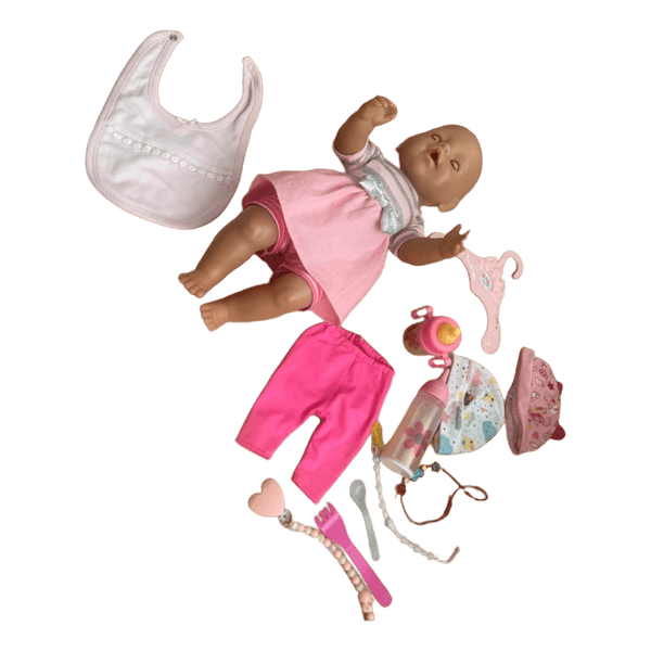 Baby born nukke 43cm+ tarvikkeet