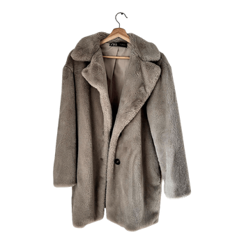 Zara teddy takki