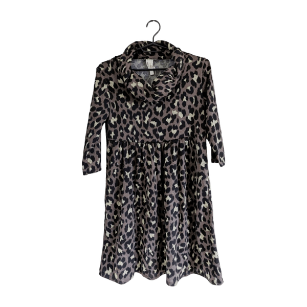 Animal print dress