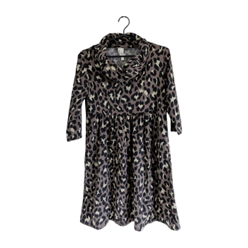 Animal print dress
