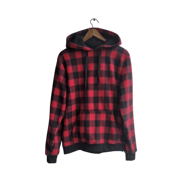 Ruudullinen huppari