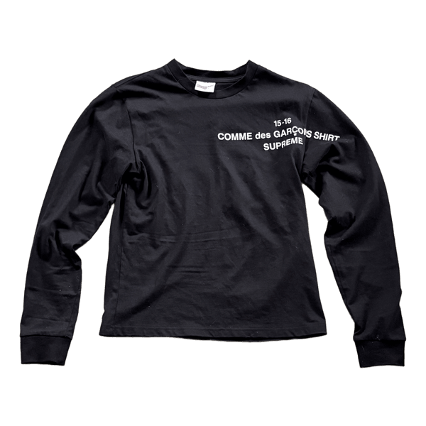 CDG x Supreme longsleeve