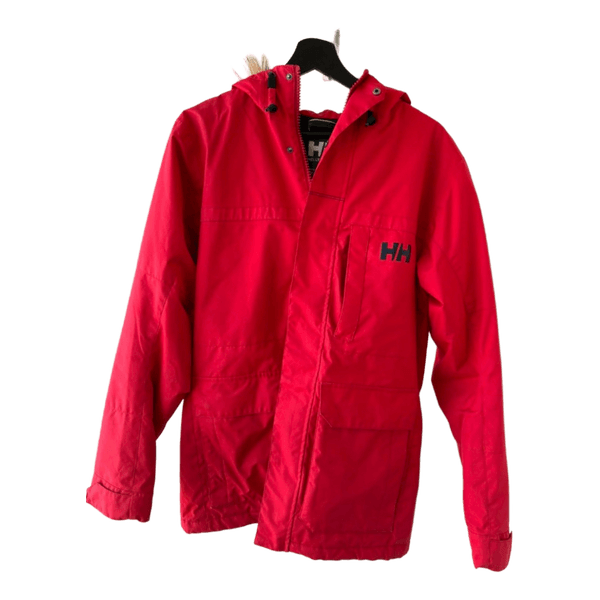 Punainen Helly Hansen -takki