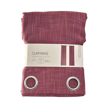 Rusta Home Purple curtains, 2 pcs / 140 cm x 240 cm