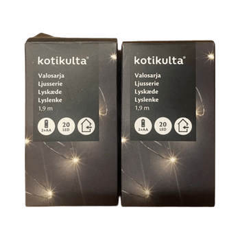 led-valosarja 20 lamppua