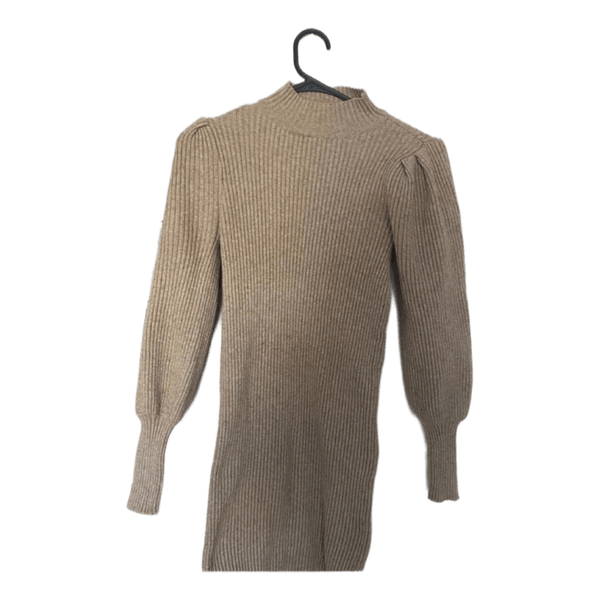 Beige neulemekko