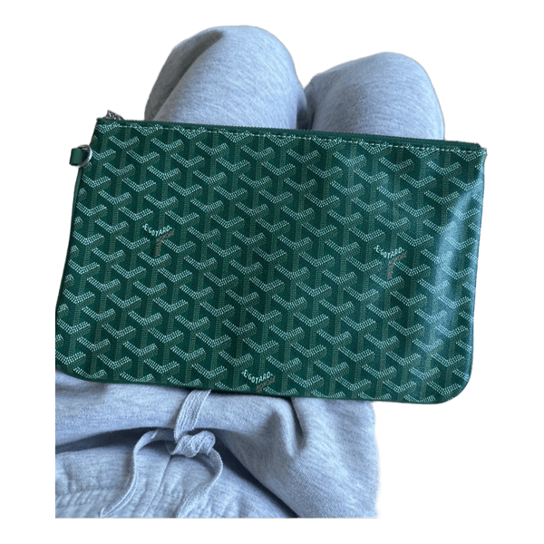 Goyard grøn clutch