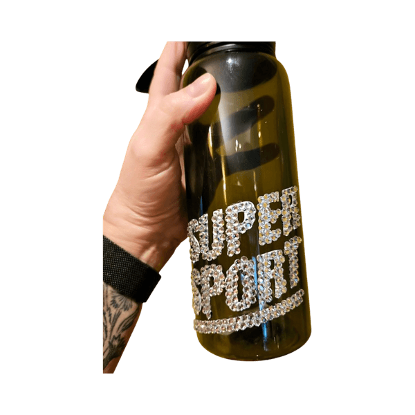 Decorative sports water bottle,plastik