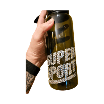 Decorative sports water bottle,plastik