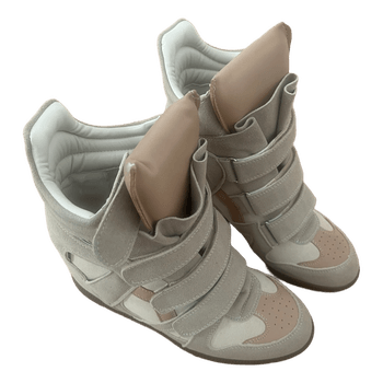 Wedge sneakers