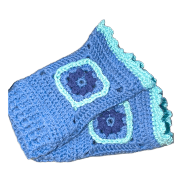 Crochet arm warmers
