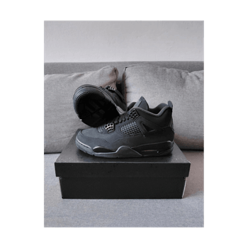Black Nike Air Jordan 4