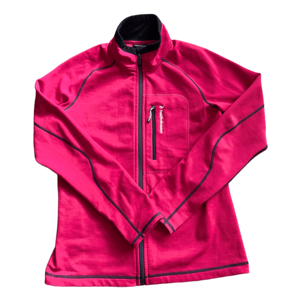 Peak Performance pinkki fleecetakki