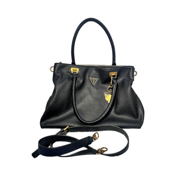 Guess black handbag + strap