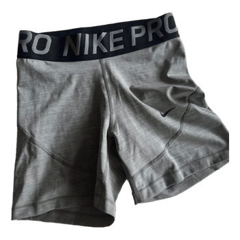 Grey Nike Pro shorts