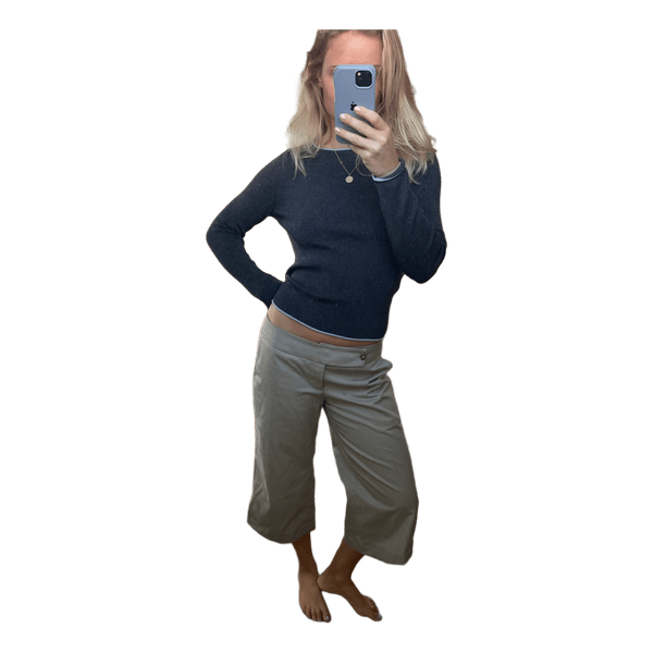 Beige capribukser