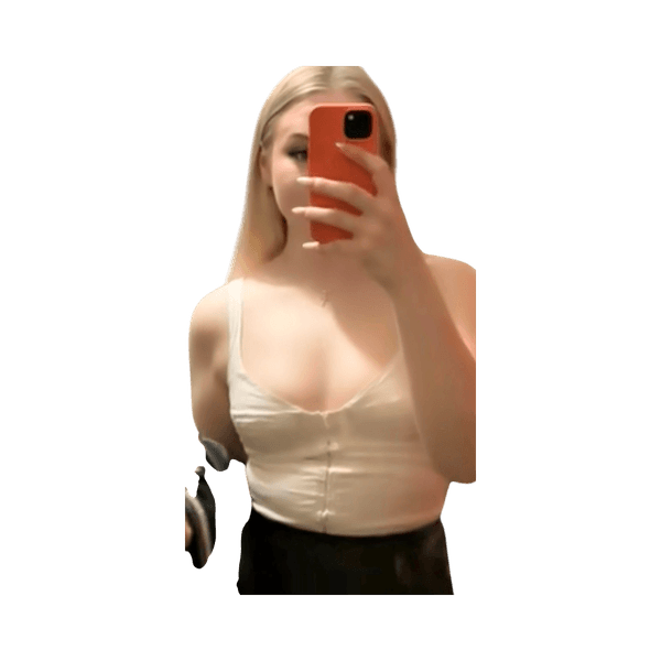 White camisole top