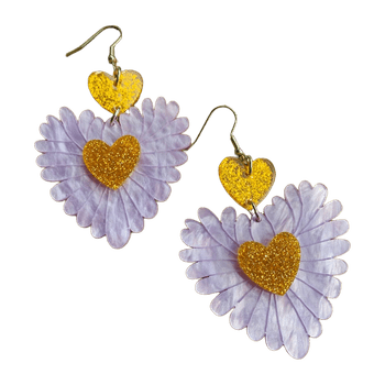 Acrylic earrings  - korvakorut 