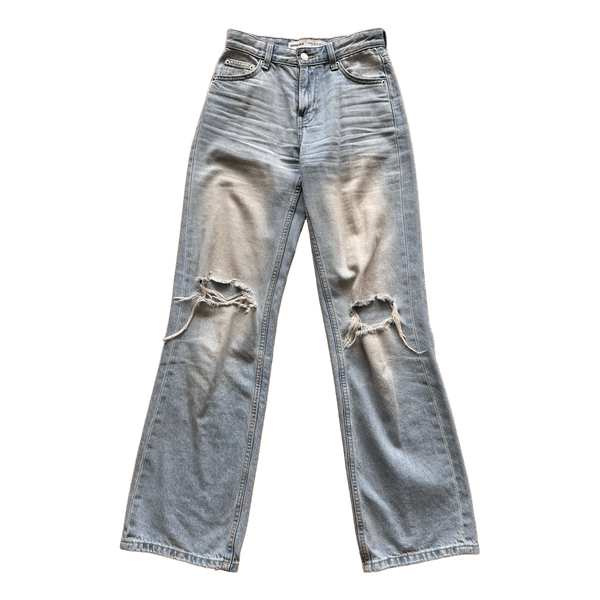 Bershka light wash jeans
