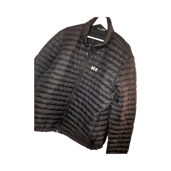 Musta untuvatakki H&H