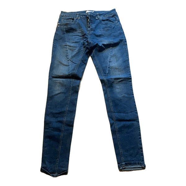 Blå denim jeans