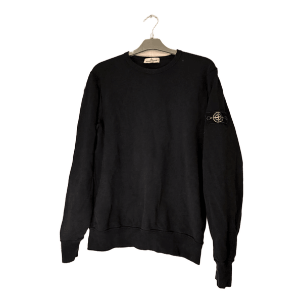 Sort Stone Island sweatshirt
