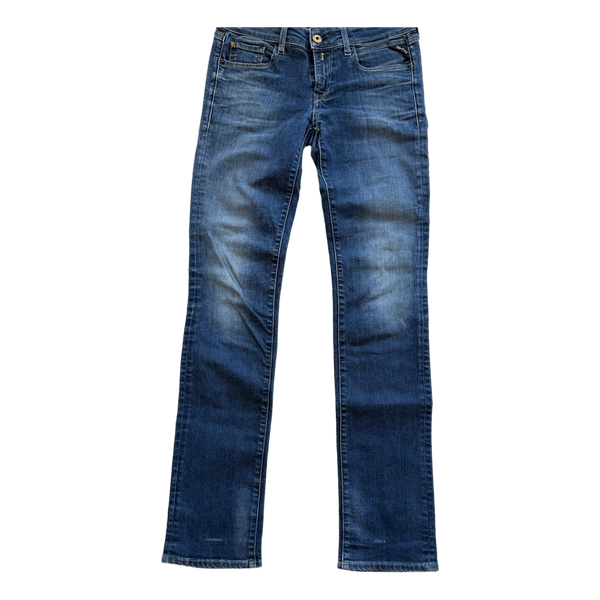 Marinblåa replay jeans