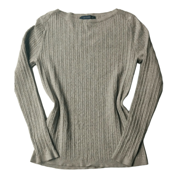 Tommy Hilfiger Pitkähihainen Paita - Harmaa - XS/S