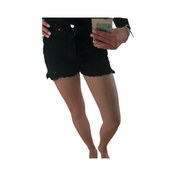 Mustat farkkushortsit