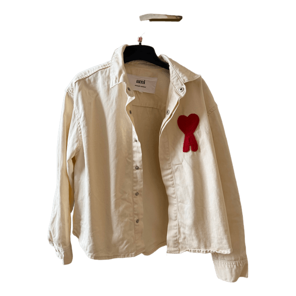 Ami Paris beige shirt