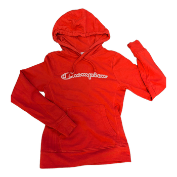 Red Champion hoodie