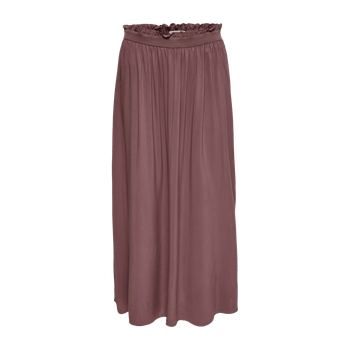 Rose brown A-line skirt