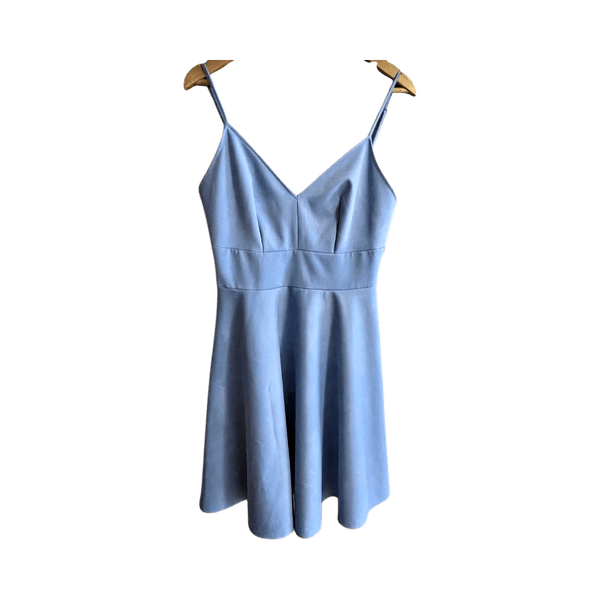 Mohito light blue strap dress