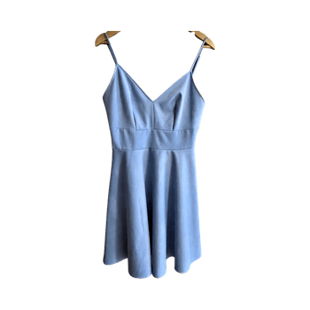 Mohito light blue strap dress