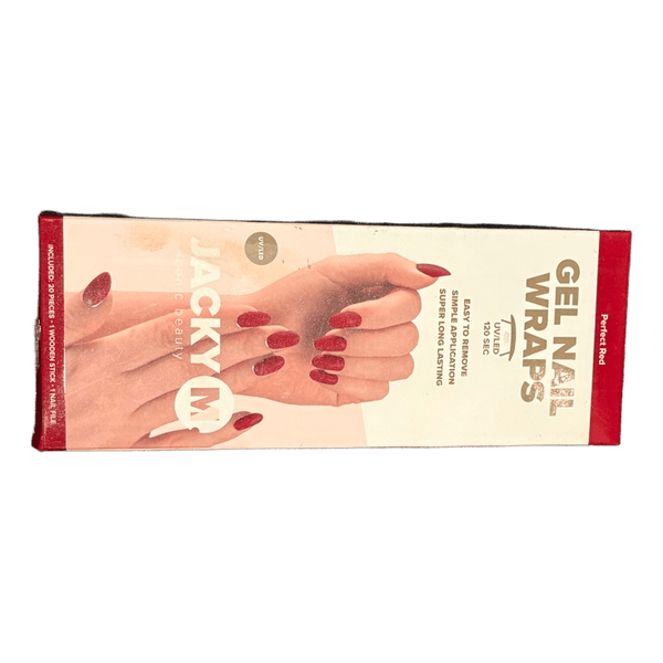 Jacky M gel nail wraps