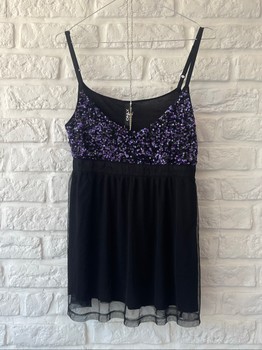 sequin camisole top 💜
