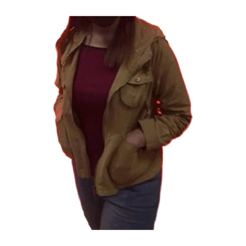 Retro girl coat