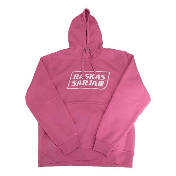 Pinkki Raskassarja huppari