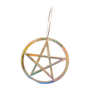 Korvakorut: pentagram jewelry