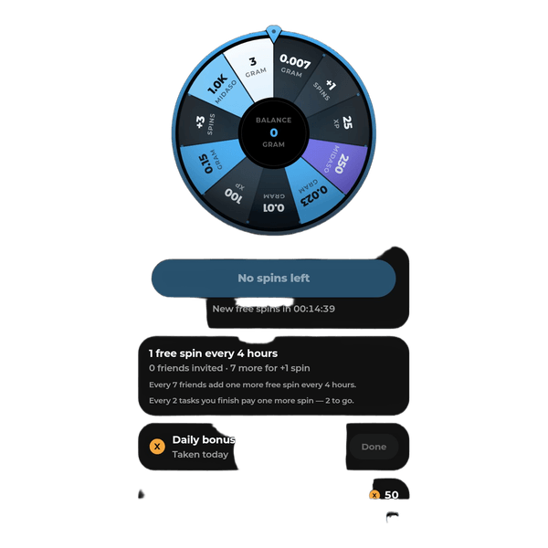 Digital app screenshot
