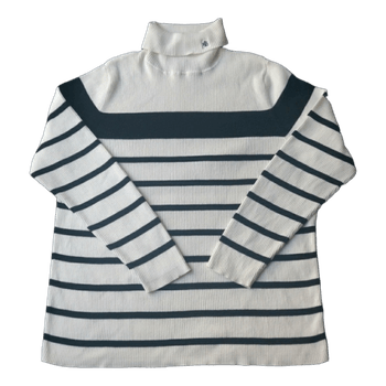 Lauren Ralph Lauren Raidallinen Pooloneule - Musta Valkoinen - L/XL