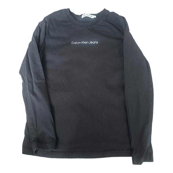Black long-sleeved top