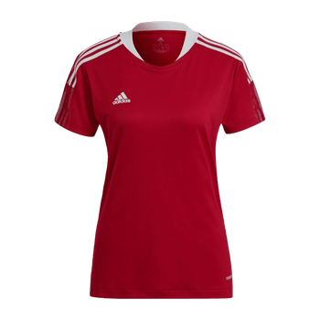 Team power red sports t-shirt