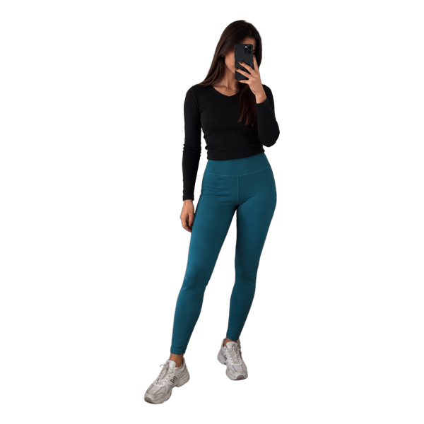Tchibo teal sports tights