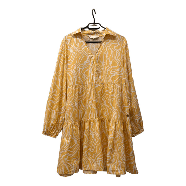 Orange Pernilla Wahlgren Design cotton summer vacation dress